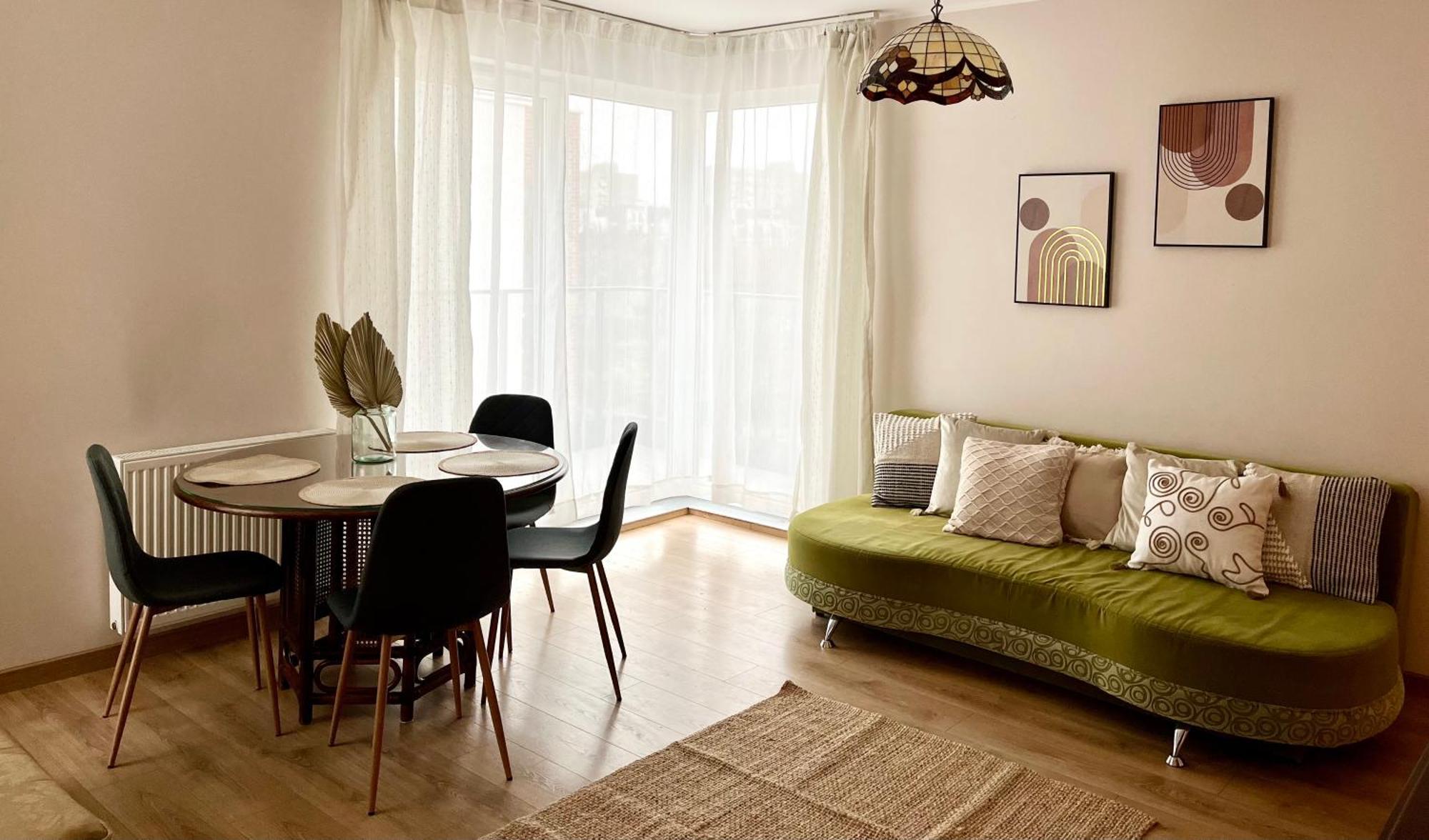 Oldtown Retro Apartment By Marina With Balcony For 6 People Γκντανσκ Εξωτερικό φωτογραφία