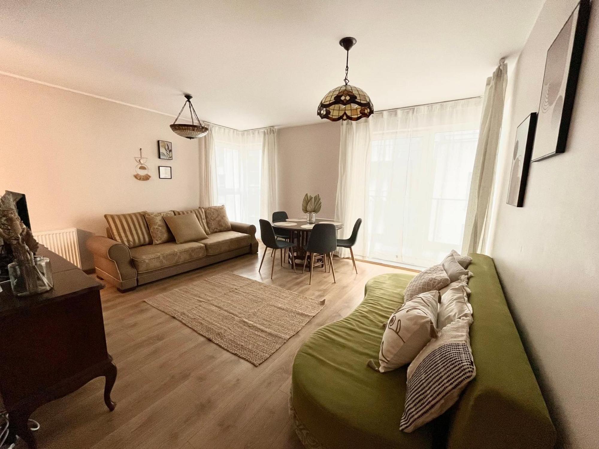 Oldtown Retro Apartment By Marina With Balcony For 6 People Γκντανσκ Εξωτερικό φωτογραφία